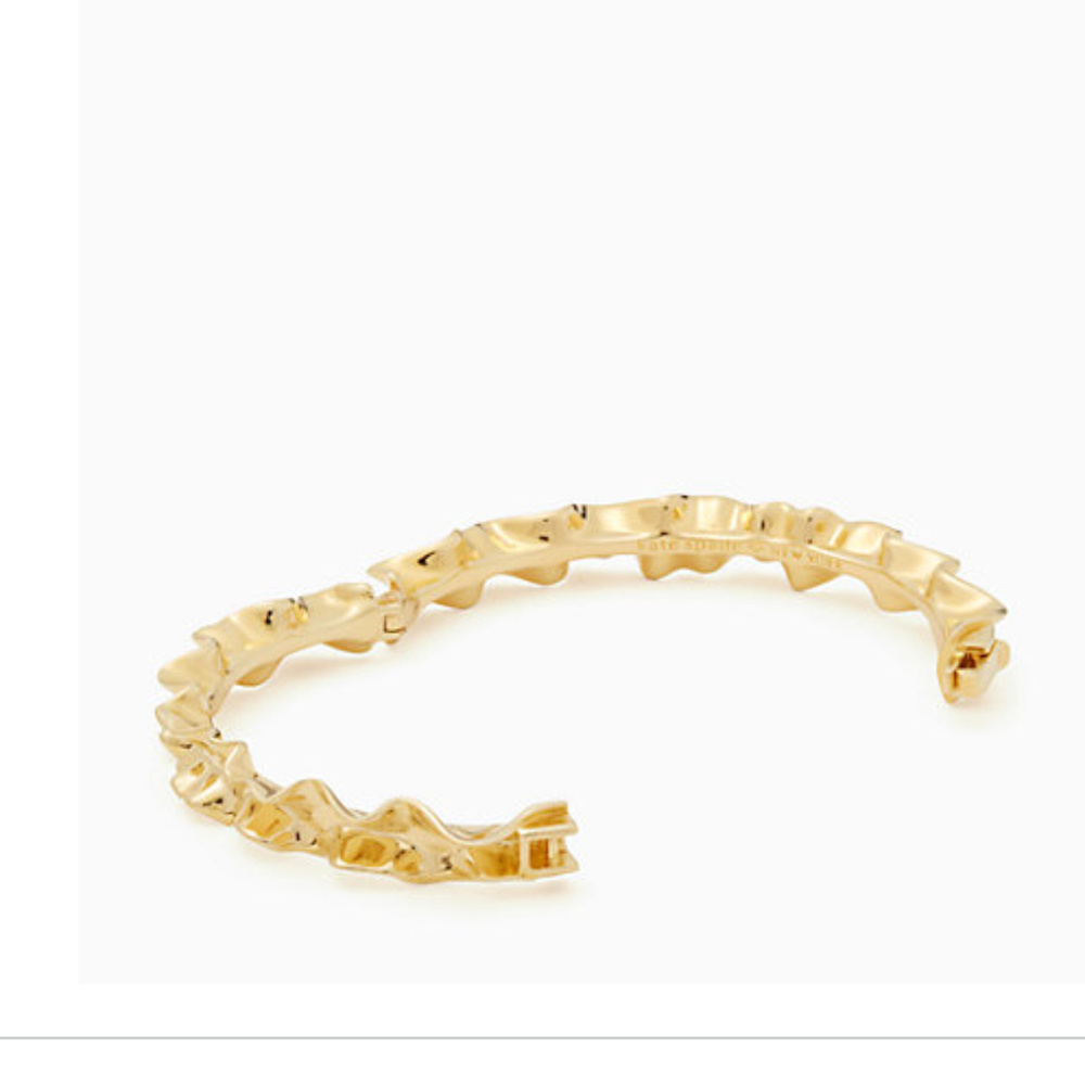 KATE SPADE Ruffle Bangle Bracelet - Picture 4 of 8